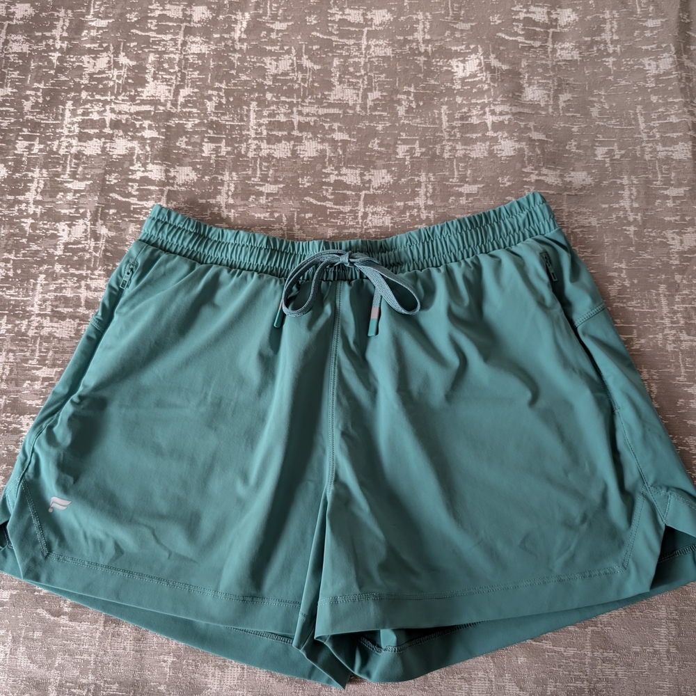 Fabletics Teal Women's Athletic Shorts